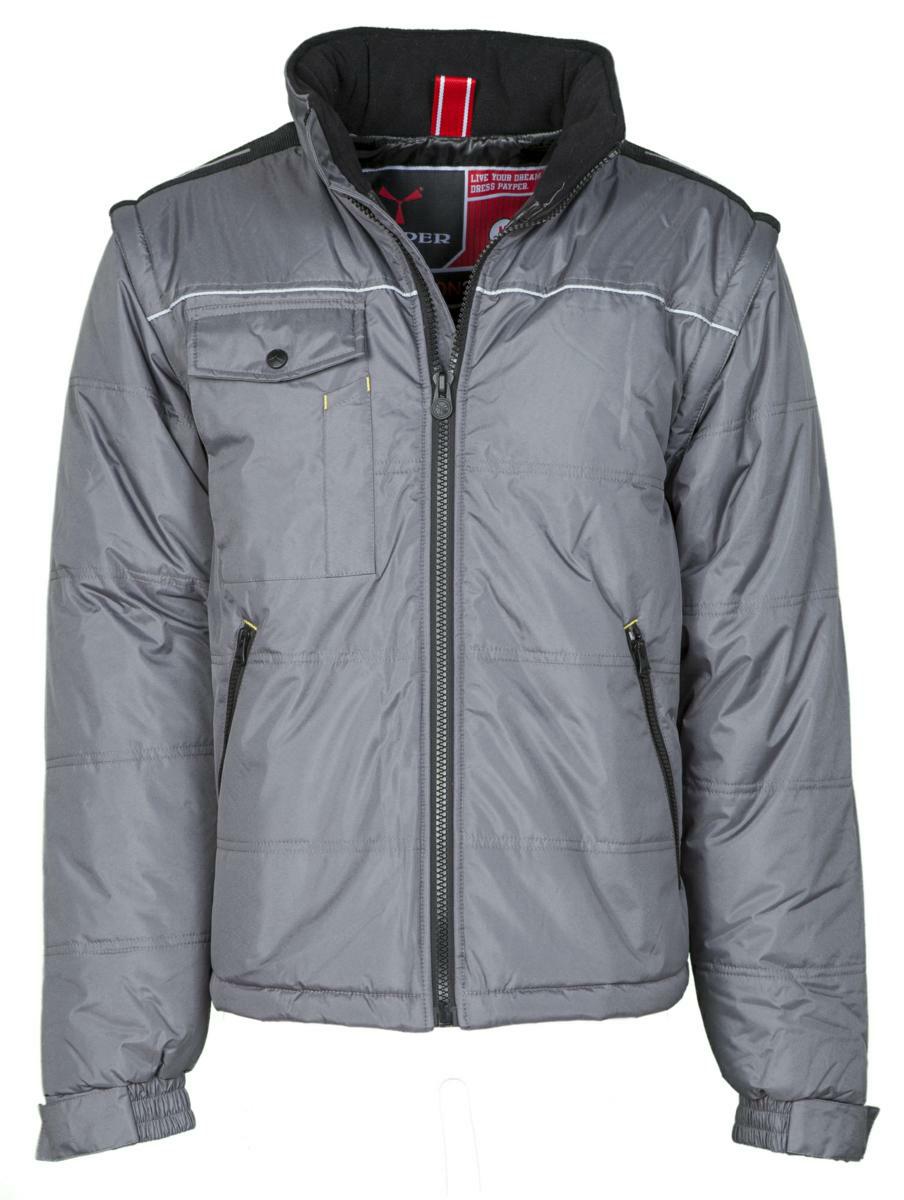 ORION 2.0 GIUBBINO IMBOTTITO M/STACCABILE PAYPER personalizzato con logo - Pubblienne
