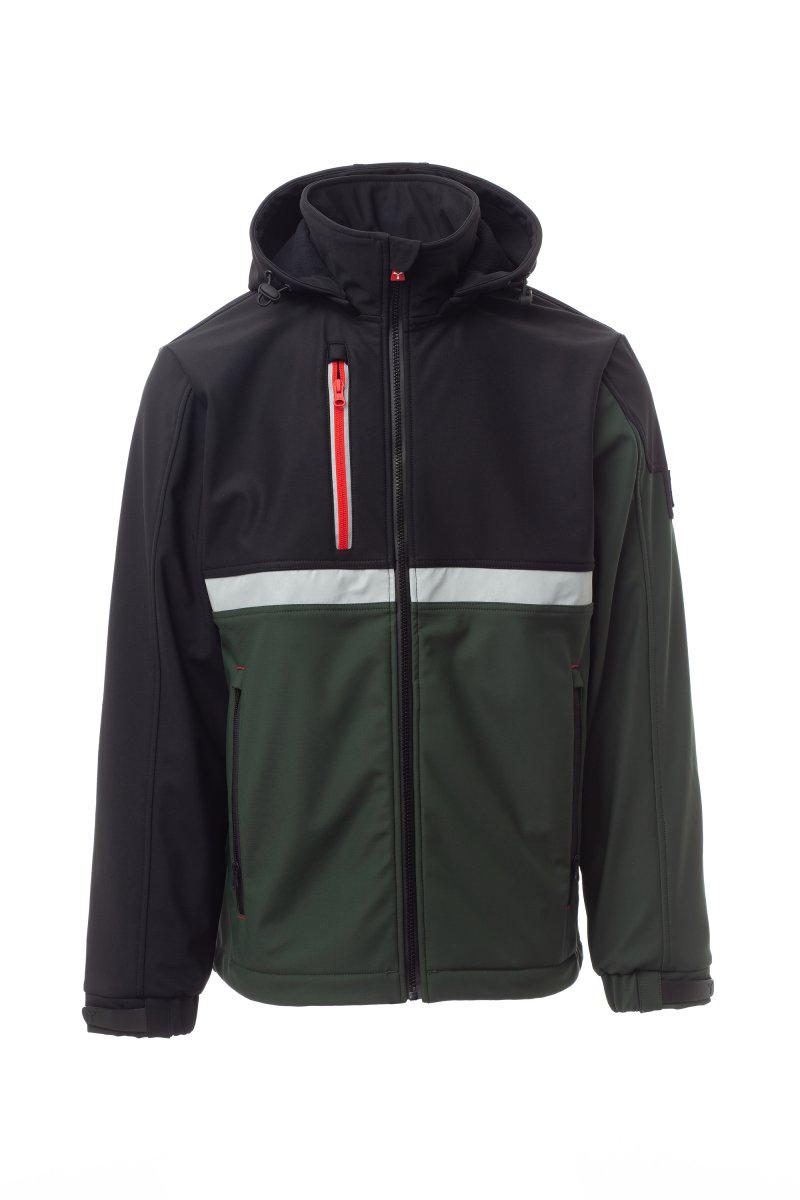 WISE SOFT SHELL 3 STRATI DA UOMO PAYPER personalizzato con logo - Pubblienne
