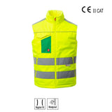 TASK GILET IMBOTTITO ALTA VISIBILITÀ PAYPER personalizzato con logo - Pubblienne