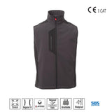 CORK GILET SOFT SHELL 3 STRATI PAYPER personalizzato con logo - Pubblienne