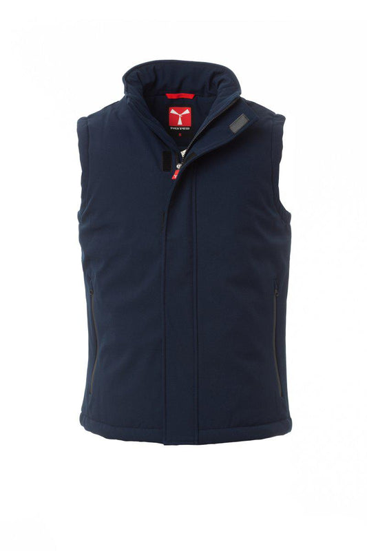 NORDET VEST GILET SOFT SHELL IMBOTTITO PAYPER personalizzato con logo - Pubblienne