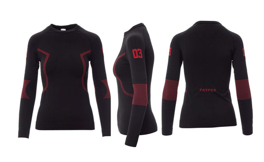 THERMO PRO LADY 240LS MAGLIA TERMICA DONNA PAYPER personalizzato con logo - Pubblienne