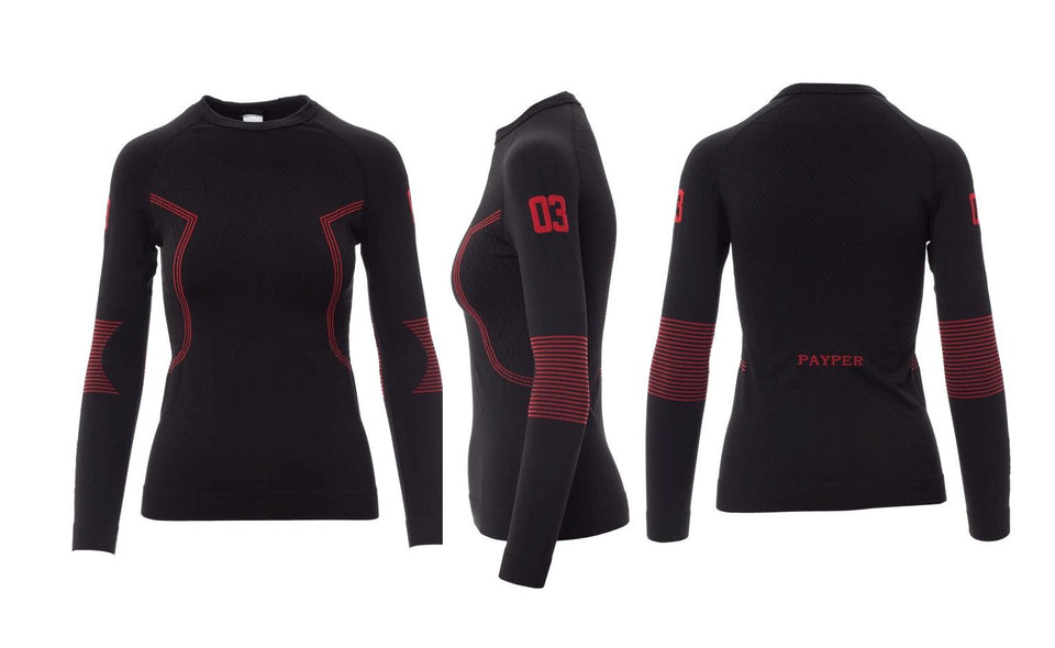 THERMO PRO LADY 240LS MAGLIA TERMICA DONNA PAYPER personalizzato con logo - Pubblienne