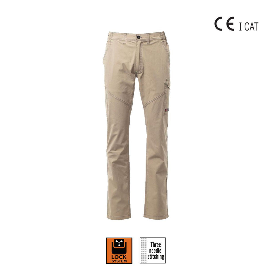 WORKER STRETCH SUMMER PANTALONE UNISEX PAYPER personalizzato con logo - Pubblienne