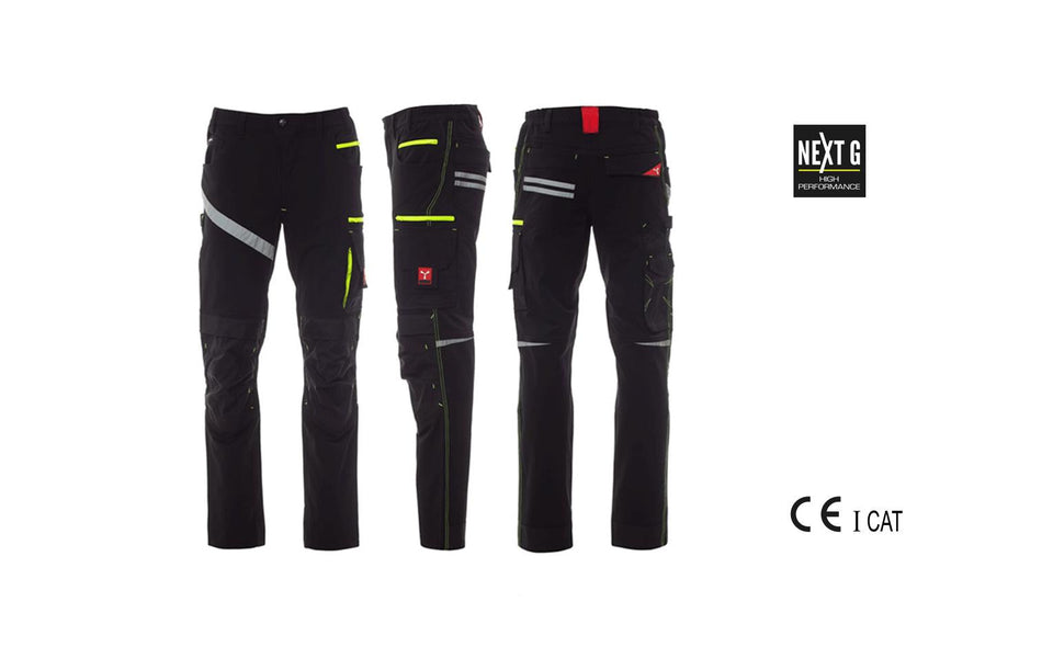 NEXT 4W PANTALONE UNISEX STRETCH 260 GR  PAYPER personalizzato con logo - Pubblienne