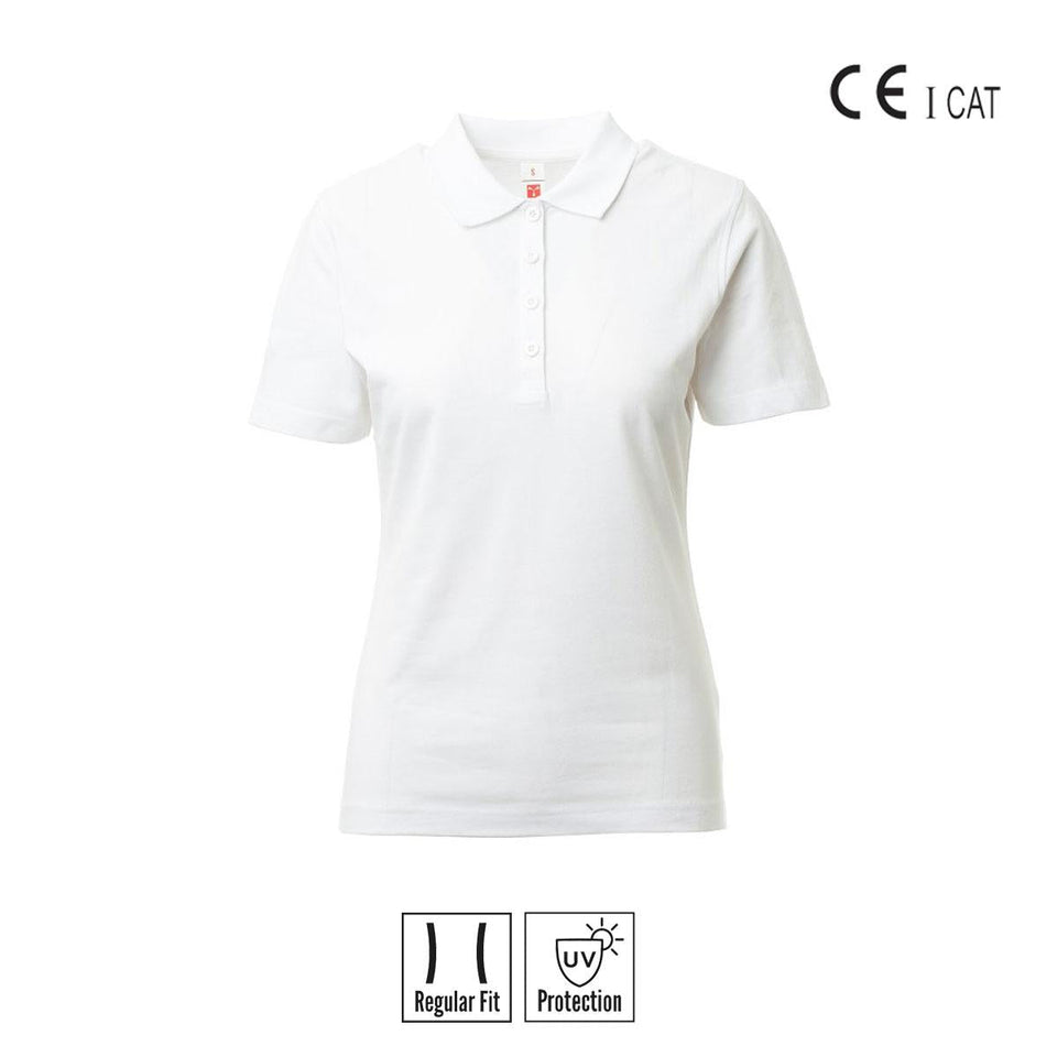 ROME LADY POLO DA DONNA CON 4 BOTTONI PAYPER personalizzato con logo - Pubblienne