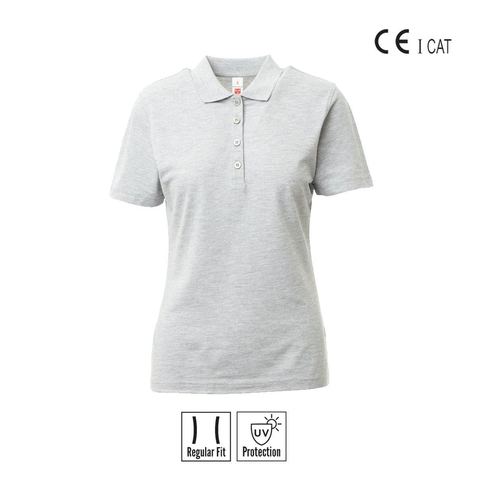 ROME LADY POLO DA DONNA CON 4 BOTTONI PAYPER personalizzato con logo - Pubblienne