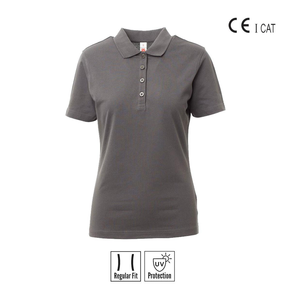 ROME LADY POLO DA DONNA CON 4 BOTTONI PAYPER personalizzato con logo - Pubblienne