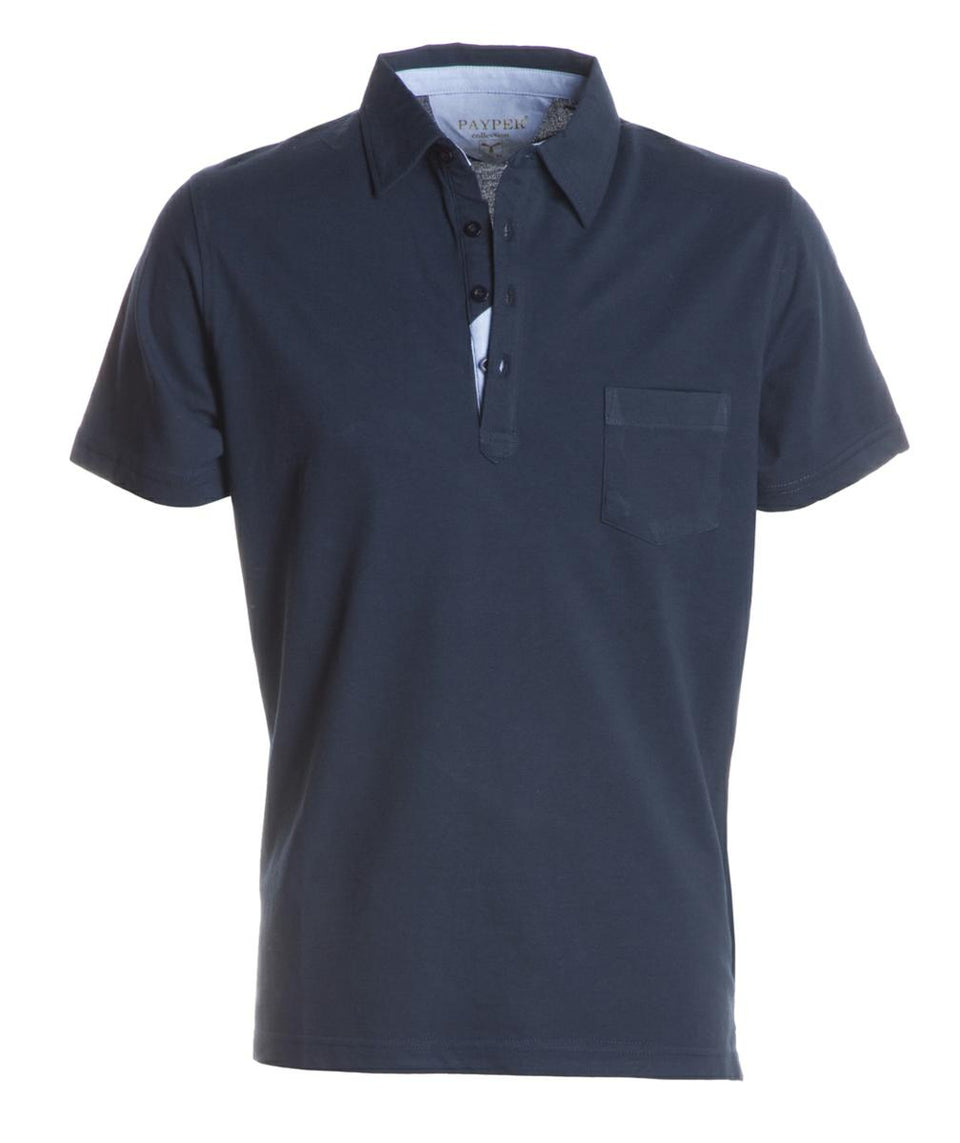PRESTIGE POLO UOMO CON COLLO CAMICIA PAYPER personalizzato con logo - Pubblienne