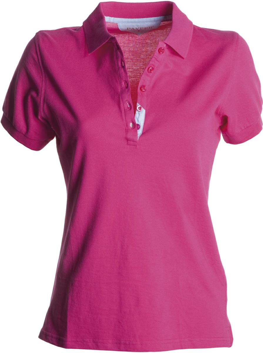 GLAMOUR POLO DONNA 5 BOTTONI PAYPER personalizzato con logo - Pubblienne