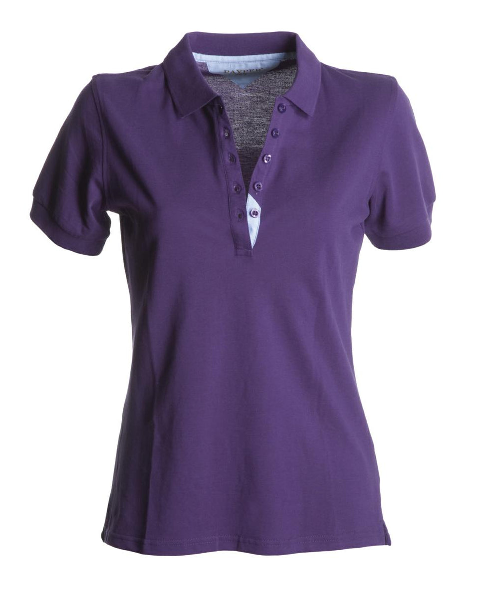 GLAMOUR POLO DONNA 5 BOTTONI PAYPER personalizzato con logo - Pubblienne
