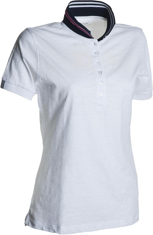NAUTIC LADY POLO DONNA JERSEY FIAMMATO PAYPER personalizzato con logo - Pubblienne