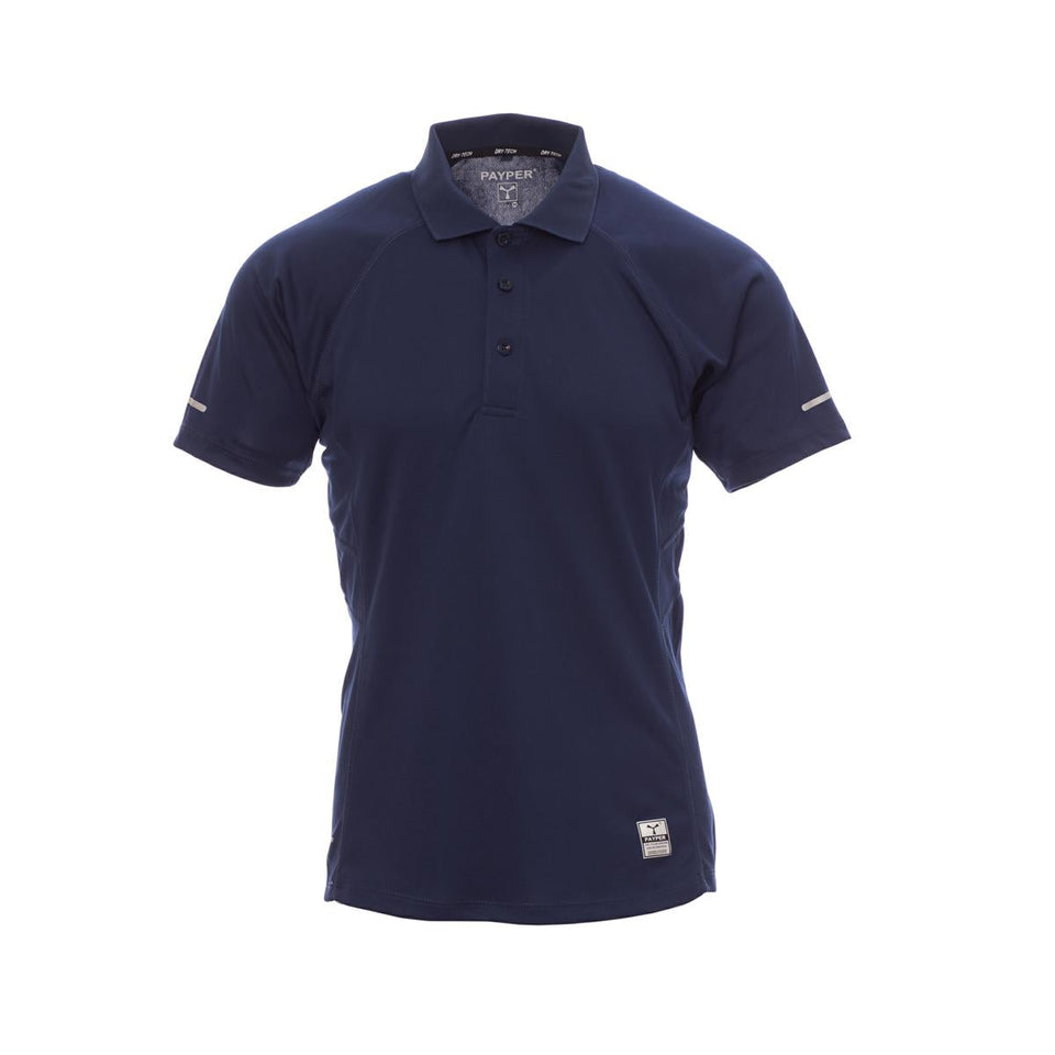 TRAINING POLO UOMO SPORTIVA TRASPIRANTE PAYPER personalizzato con logo - Pubblienne