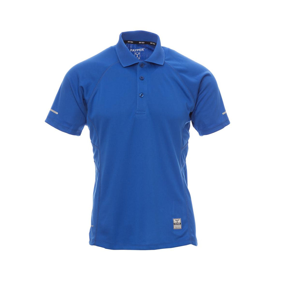TRAINING POLO UOMO SPORTIVA TRASPIRANTE PAYPER personalizzato con logo - Pubblienne
