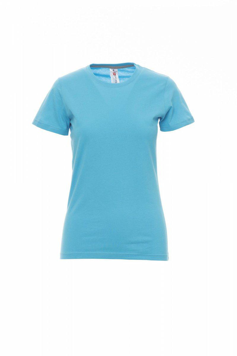 SUNSET LADY T-SHIRTGIROCOLLO DONNA 155gr. PAYPER personalizzato con logo - Pubblienne