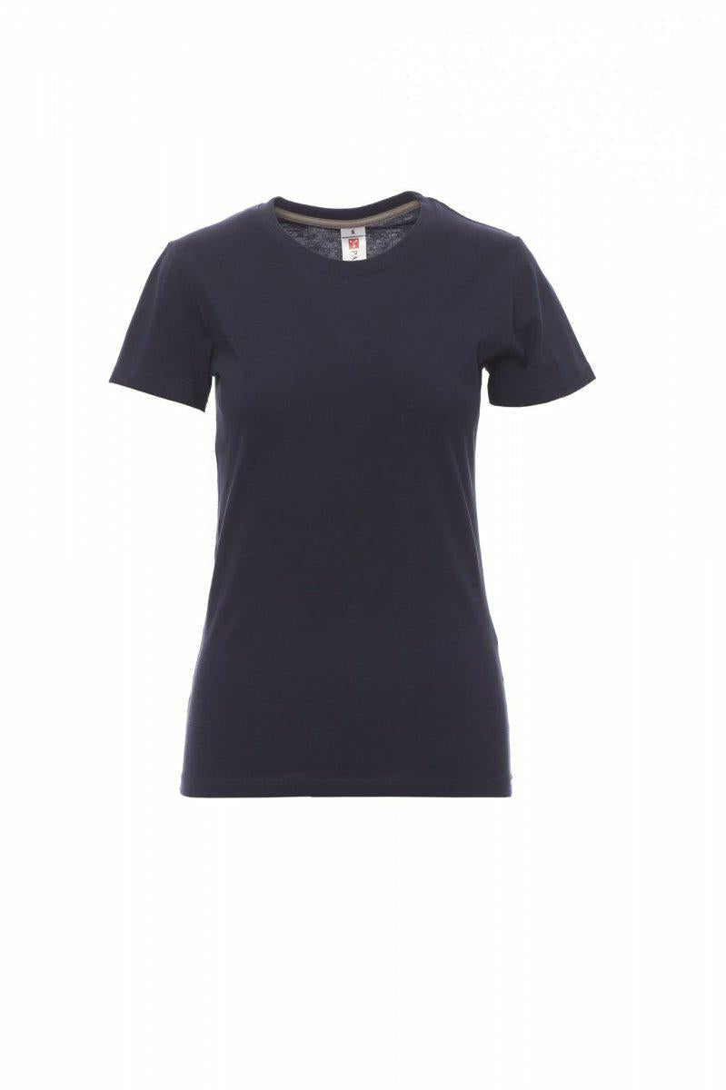 SUNSET LADY T-SHIRTGIROCOLLO DONNA 155gr. PAYPER personalizzato con logo - Pubblienne