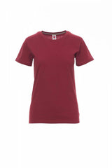 SUNSET LADY T-SHIRTGIROCOLLO DONNA 155gr. PAYPER personalizzato con logo - Pubblienne