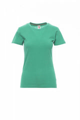 SUNSET LADY T-SHIRTGIROCOLLO DONNA 155gr. PAYPER personalizzato con logo - Pubblienne