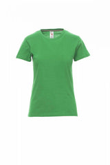 SUNSET LADY T-SHIRTGIROCOLLO DONNA 155gr. PAYPER personalizzato con logo - Pubblienne