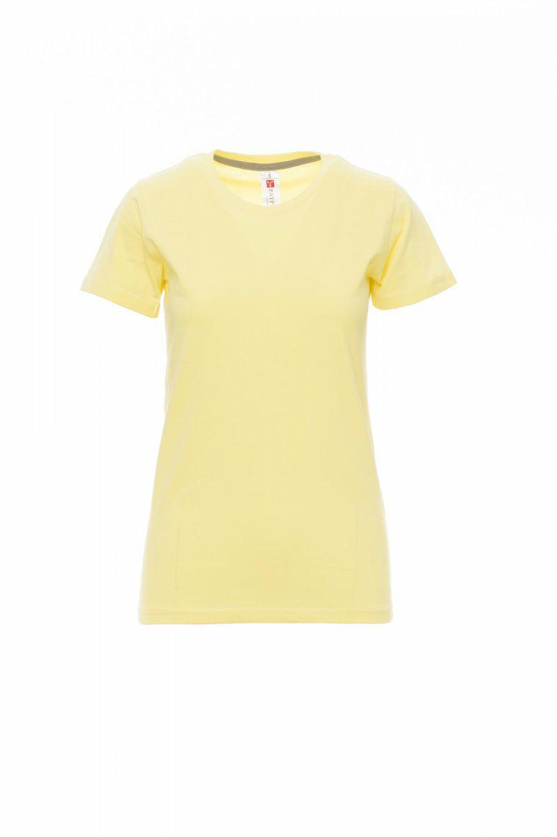 SUNSET LADY T-SHIRTGIROCOLLO DONNA 155gr. PAYPER personalizzato con logo - Pubblienne