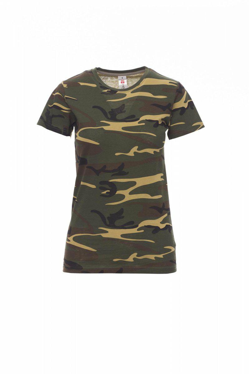 SUNSET LADY T-SHIRTGIROCOLLO DONNA 155gr. PAYPER personalizzato con logo - Pubblienne