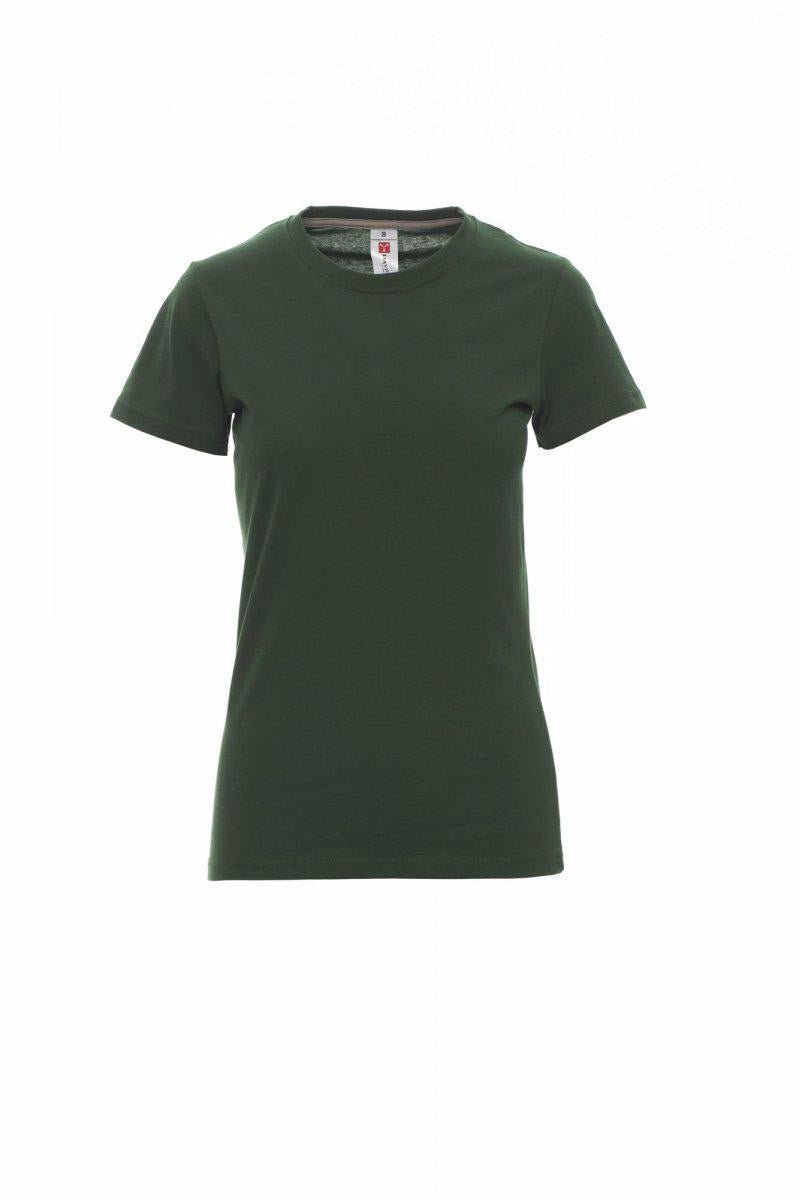 SUNSET LADY T-SHIRTGIROCOLLO DONNA 155gr. PAYPER personalizzato con logo - Pubblienne
