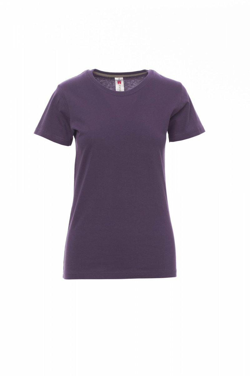 SUNSET LADY T-SHIRTGIROCOLLO DONNA 155gr. PAYPER personalizzato con logo - Pubblienne