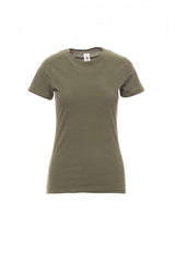 SUNSET LADY T-SHIRTGIROCOLLO DONNA 155gr. PAYPER personalizzato con logo - Pubblienne