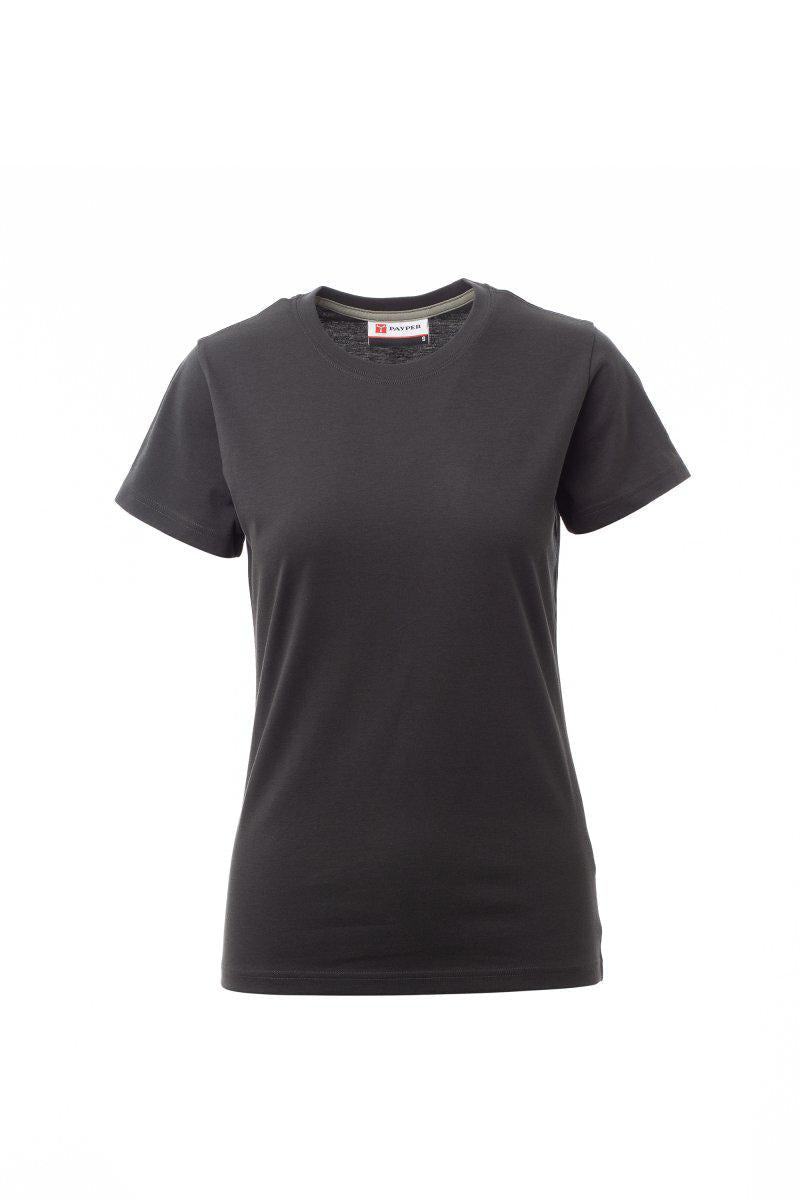 SUNSET LADY T-SHIRTGIROCOLLO DONNA 155gr. PAYPER personalizzato con logo - Pubblienne