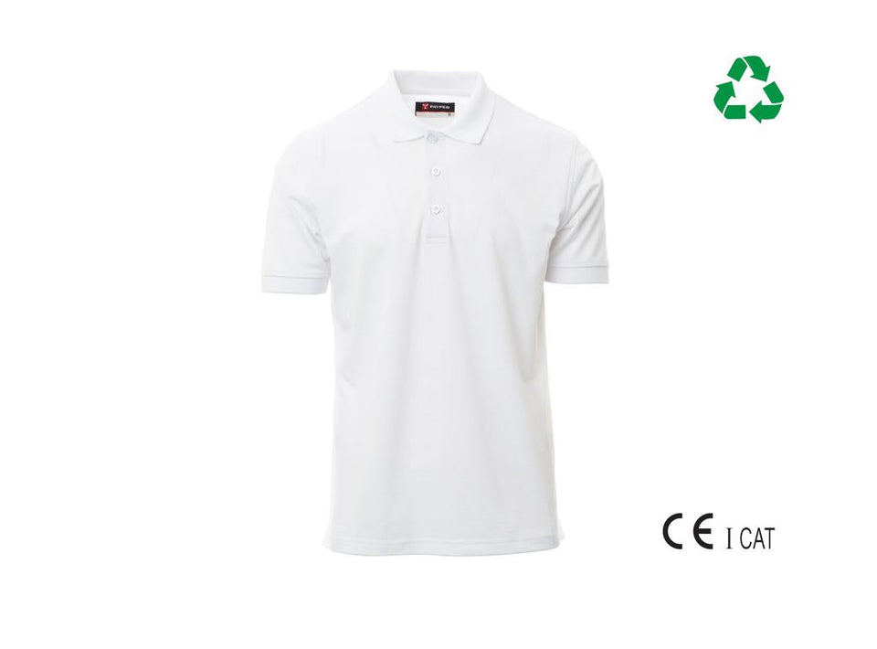 VENICE PRO POLO POLIESTERE RICICL/COTONE PAYPER personalizzato con logo - Pubblienne