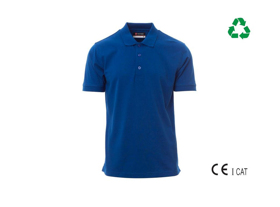 VENICE PRO POLO POLIESTERE RICICL/COTONE PAYPER personalizzato con logo - Pubblienne