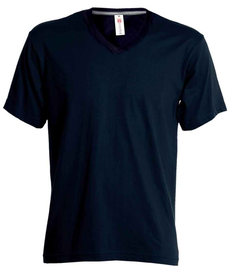 V-NECK LADY T-SHIRTCOLLO V DONNA PAYPER personalizzato con logo - Pubblienne