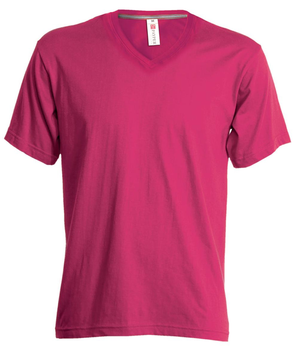 V-NECK LADY T-SHIRTCOLLO V DONNA PAYPER personalizzato con logo - Pubblienne