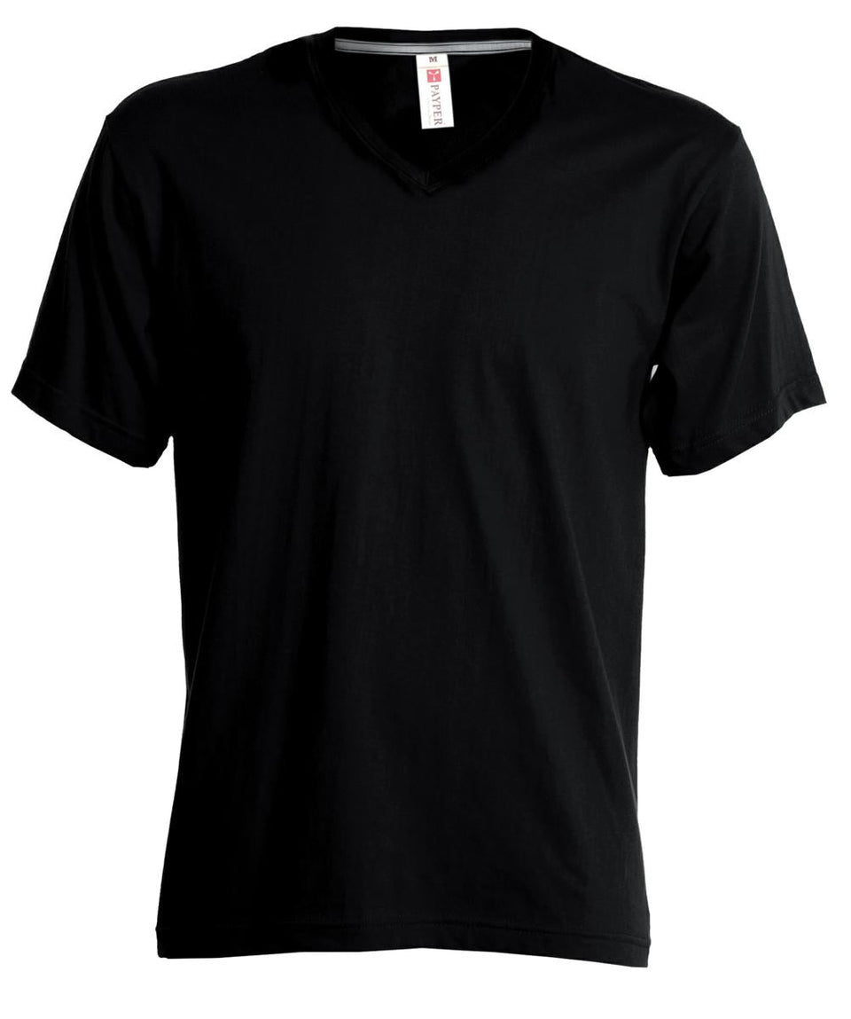 V-NECK LADY T-SHIRTCOLLO V DONNA PAYPER personalizzato con logo - Pubblienne