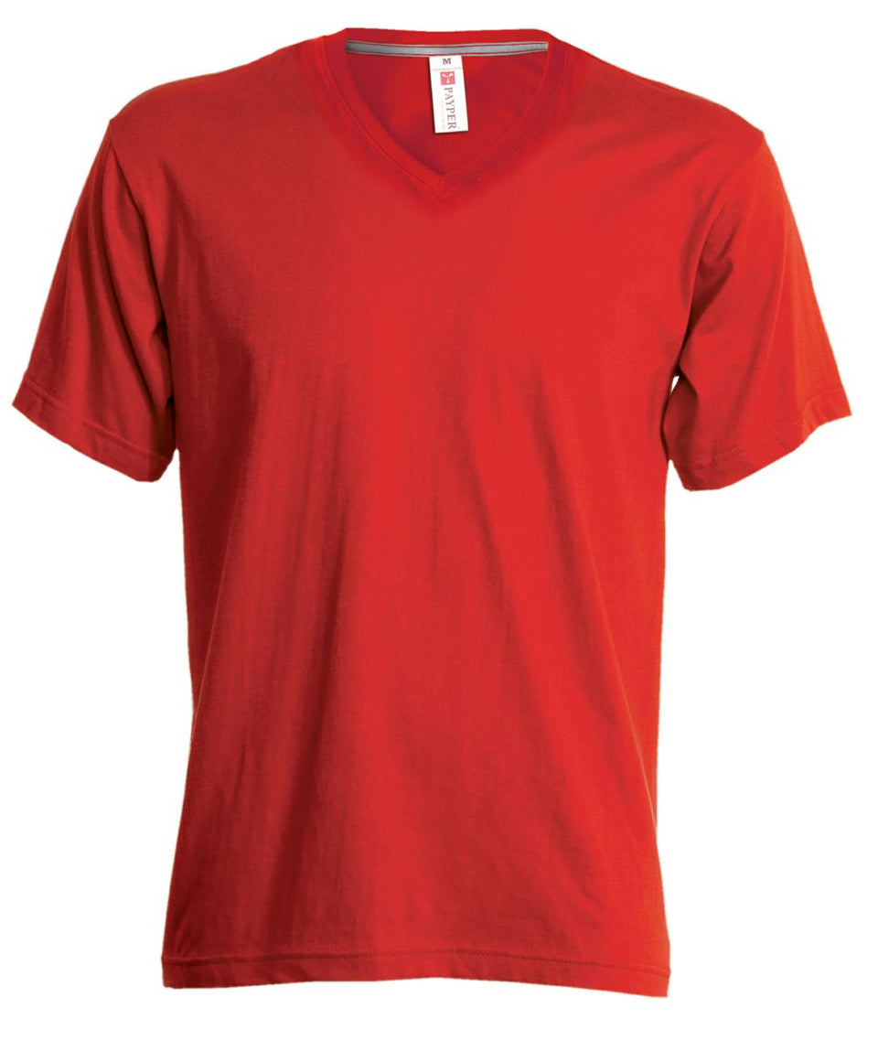V-NECK LADY T-SHIRTCOLLO V DONNA PAYPER personalizzato con logo - Pubblienne