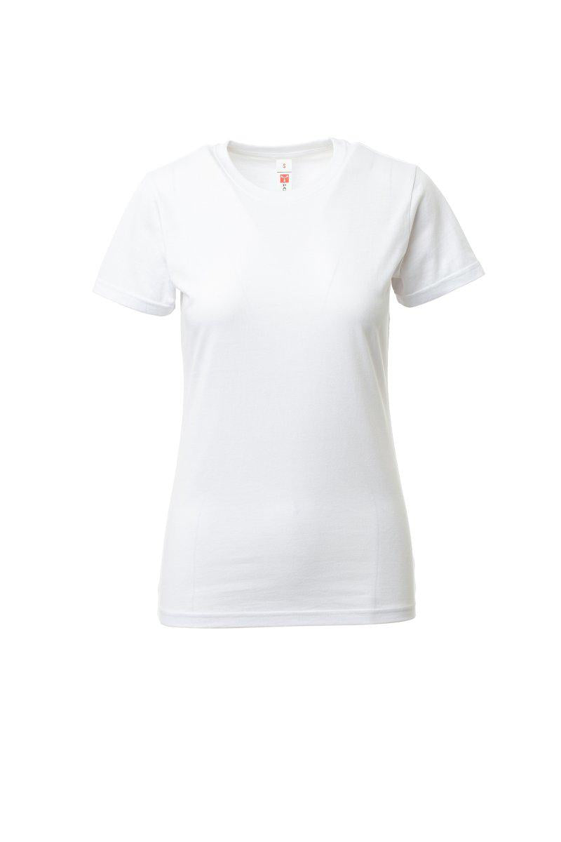 PRINT LADY T-SHIRT GIROCOLLO DONNA PAYPER 150 gr. personalizzato con logo - Pubblienne
