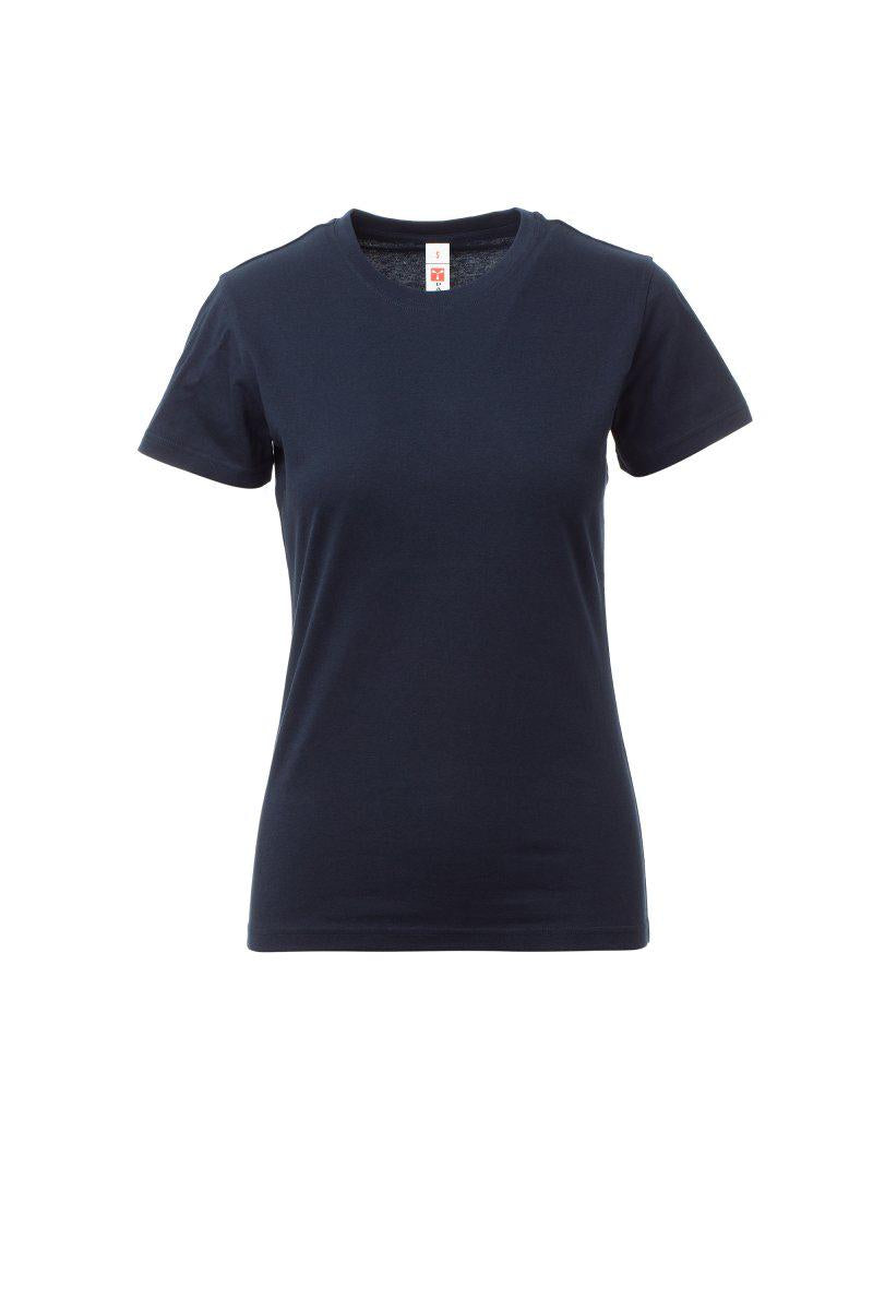 PRINT LADY T-SHIRT GIROCOLLO DONNA PAYPER 150 gr. personalizzato con logo - Pubblienne