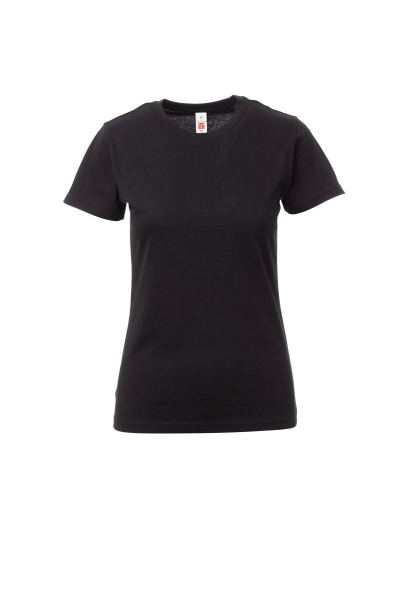 PRINT LADY T-SHIRT GIROCOLLO DONNA PAYPER 150 gr. personalizzato con logo - Pubblienne