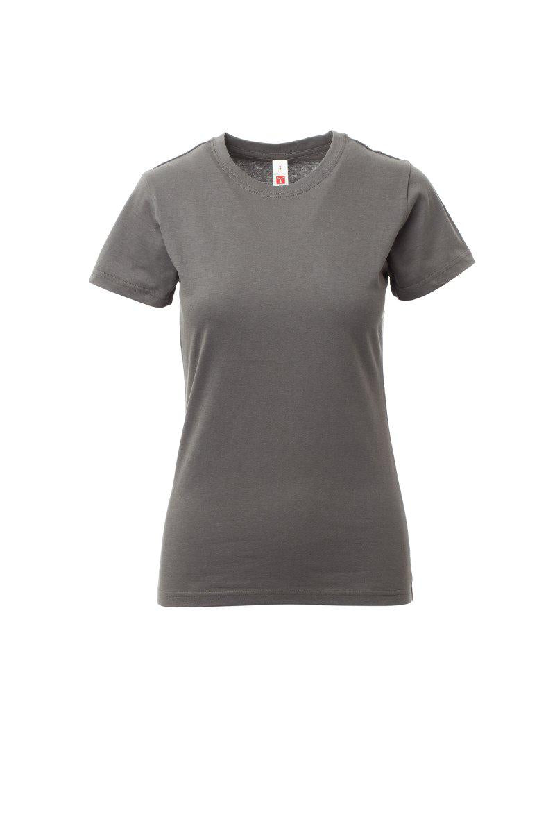 PRINT LADY T-SHIRT GIROCOLLO DONNA PAYPER 150 gr. personalizzato con logo - Pubblienne