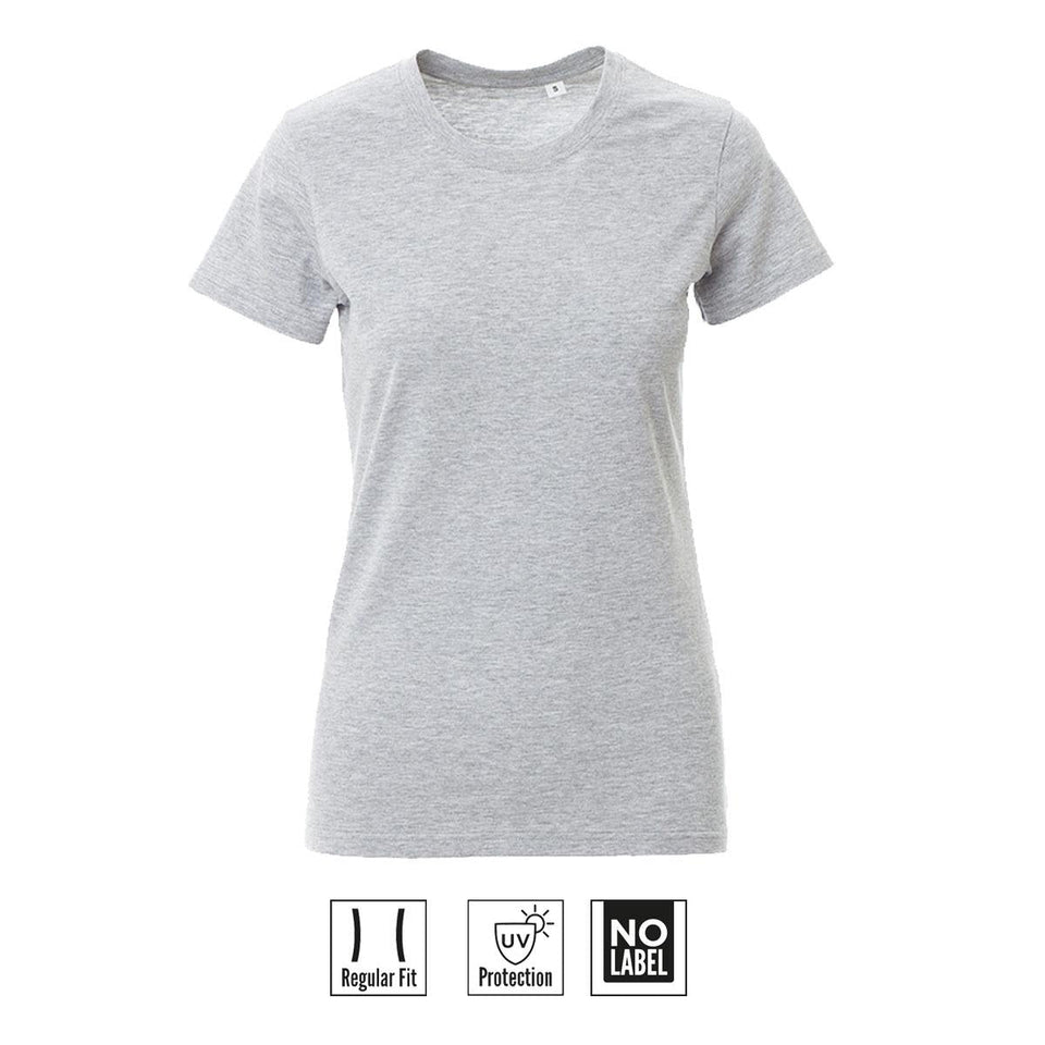 FREE LADY T-SHIRT DONNA SENZA ETICHETTA PAYPER personalizzato con logo - Pubblienne