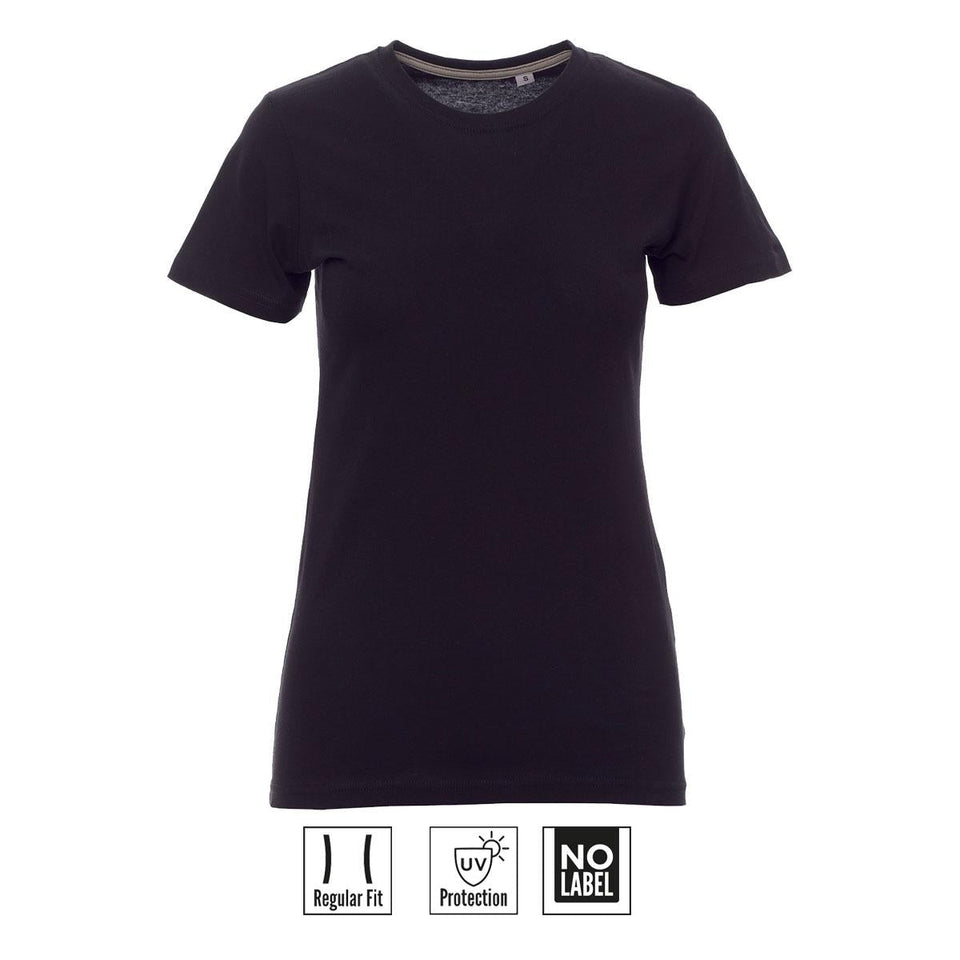 FREE LADY T-SHIRT DONNA SENZA ETICHETTA PAYPER personalizzato con logo - Pubblienne