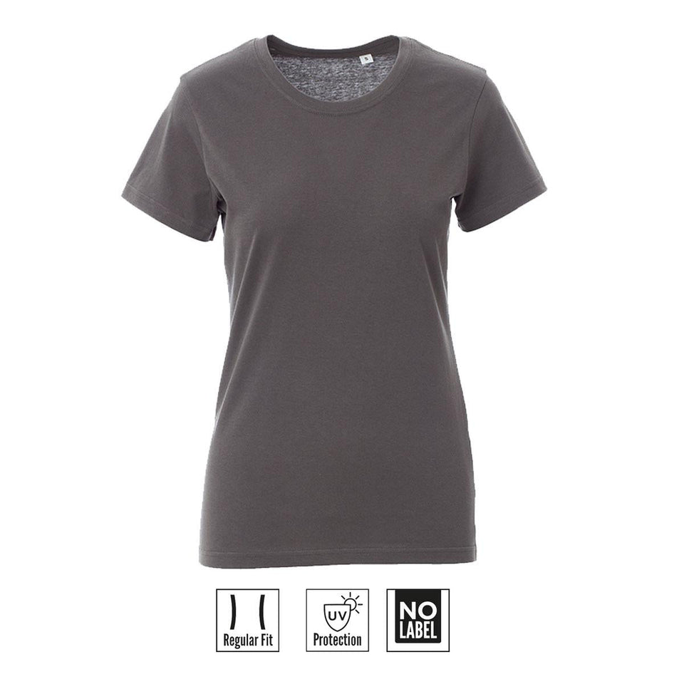 FREE LADY T-SHIRT DONNA SENZA ETICHETTA PAYPER personalizzato con logo - Pubblienne