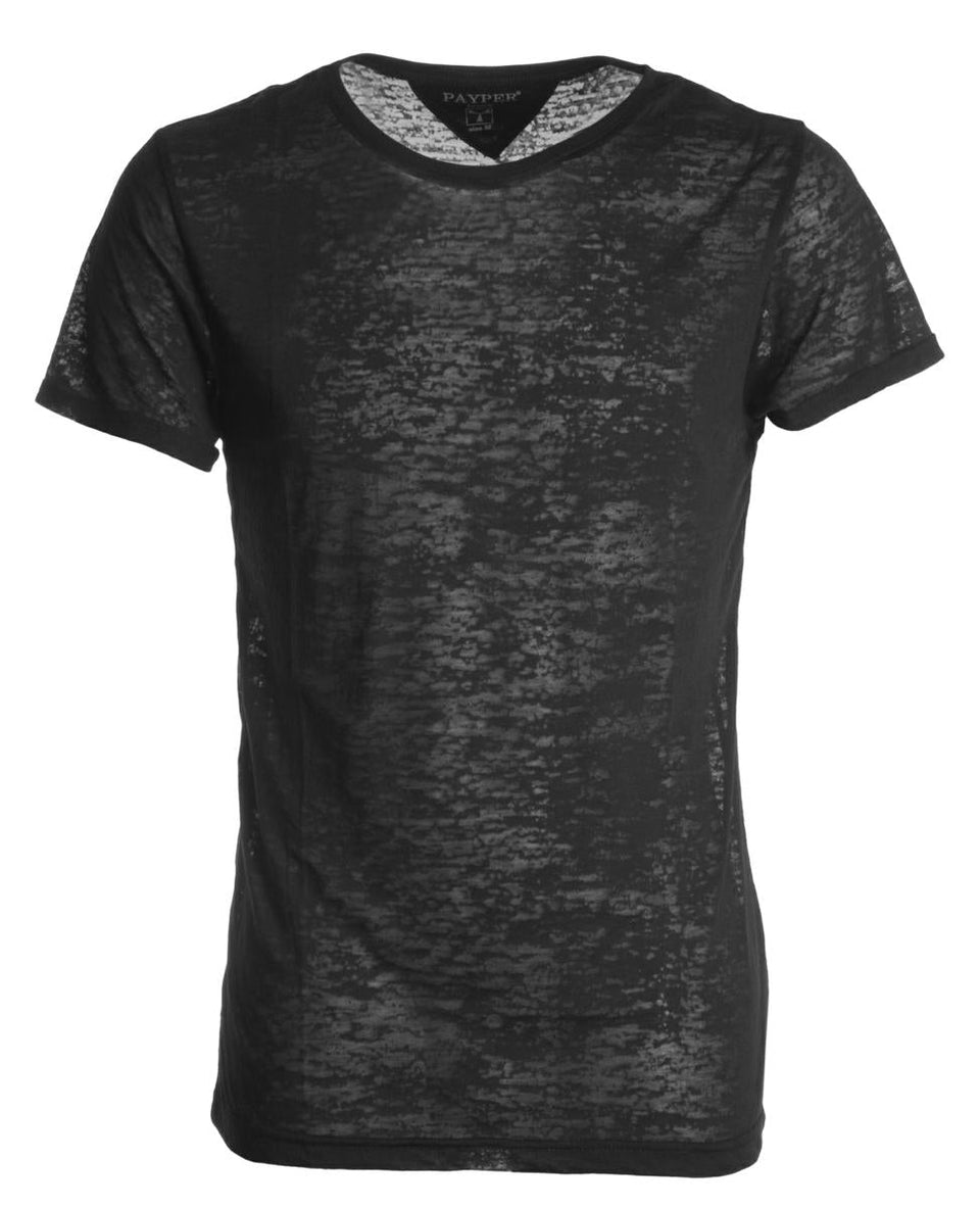 T-shirt uomo girocollo FIRED PAYPER personalizzato con logo - Pubblienne