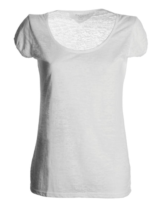 T-shirt donna girocollo FIRED LADY PAYPER personalizzato con logo - Pubblienne