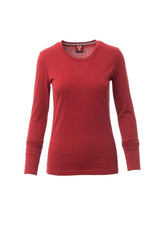 PINETA LADY T-SHIRTMANICA LUNGA DONNA 165 gr. PAYPER personalizzato con logo - Pubblienne