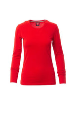 PINETA LADY T-SHIRTMANICA LUNGA DONNA 165 gr. PAYPER personalizzato con logo - Pubblienne