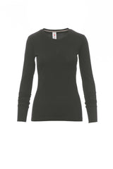 PINETA LADY T-SHIRTMANICA LUNGA DONNA 165 gr. PAYPER personalizzato con logo - Pubblienne