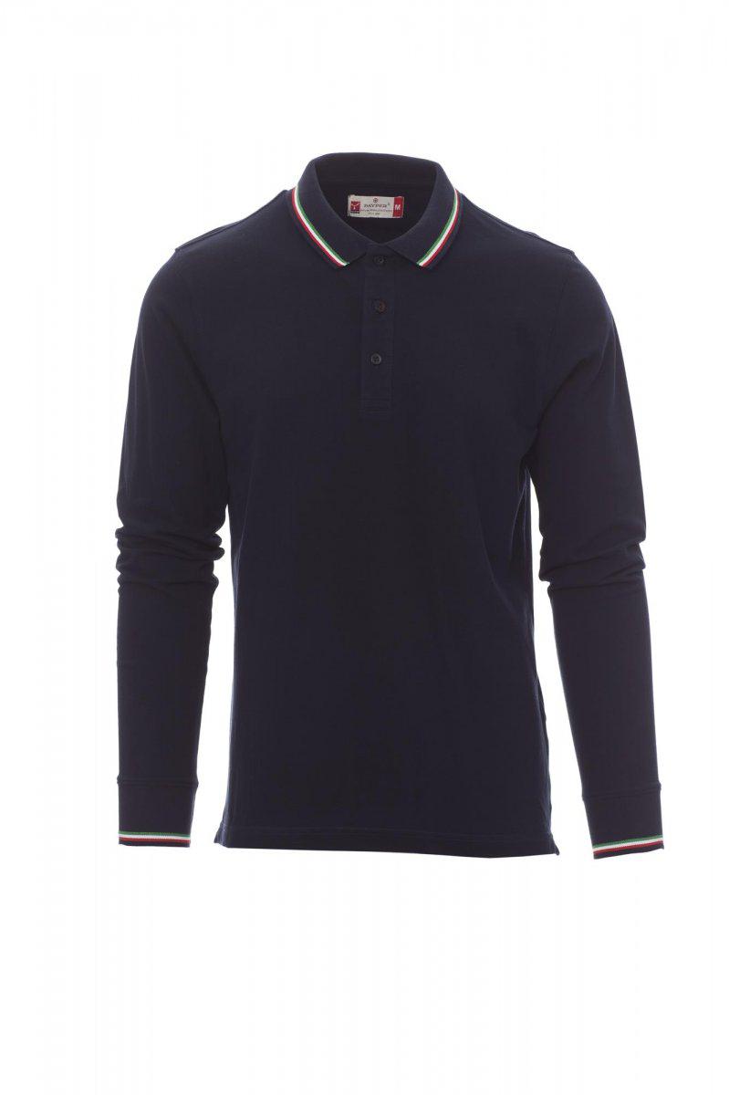 AVIAZIONE POLO MANICA LUNGA PAYPER personalizzato con logo - Pubblienne