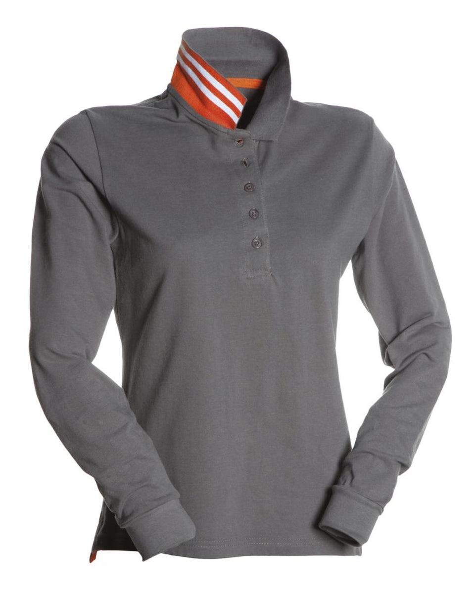 POLO LONG REVERSE LADY PAYPER personalizzato con logo - Pubblienne