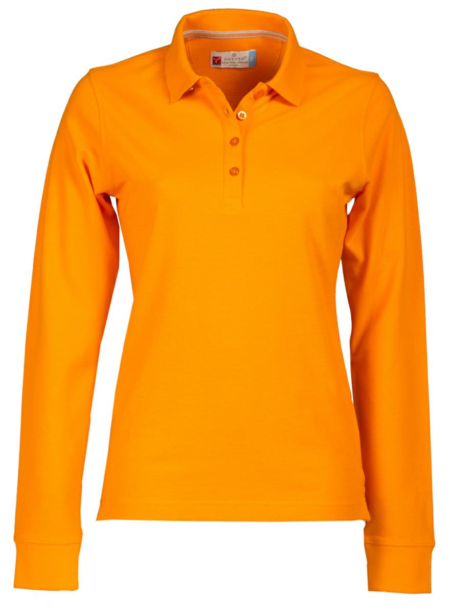 FLORENCE LADY POLO MANICA LUNGA PAYPER personalizzato con logo - Pubblienne